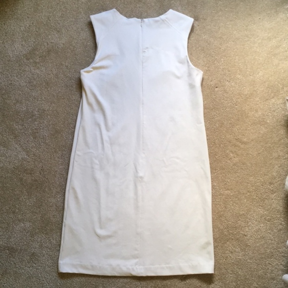 CLOSET CLOSING 8/26! Classic cream shift dress - Picture 3 of 6